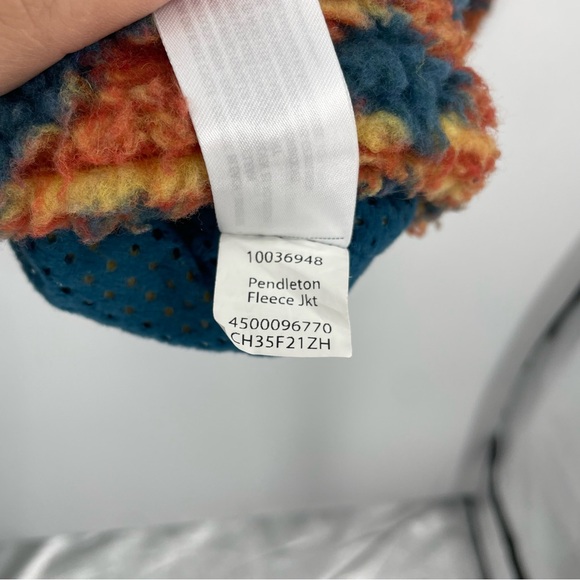 Pattern Teddy Jacket - Multicolor - Picture 6 of 10